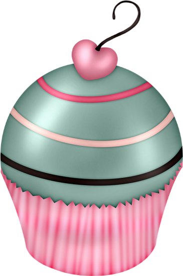 Dessin Png, Illustration - Cupcake (365x550)