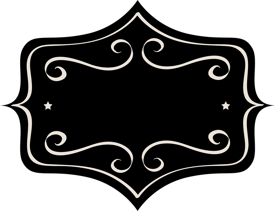 Bezeichnung, Begriffe, Schwarz, Oval - Bingkai Logo Kosong Vektor (937x720)