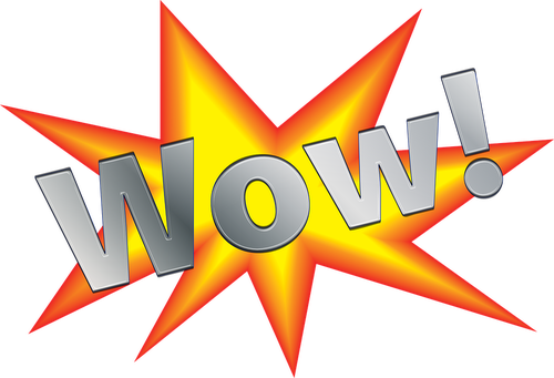 Das Ist Cool - Wow Sign (500x341)