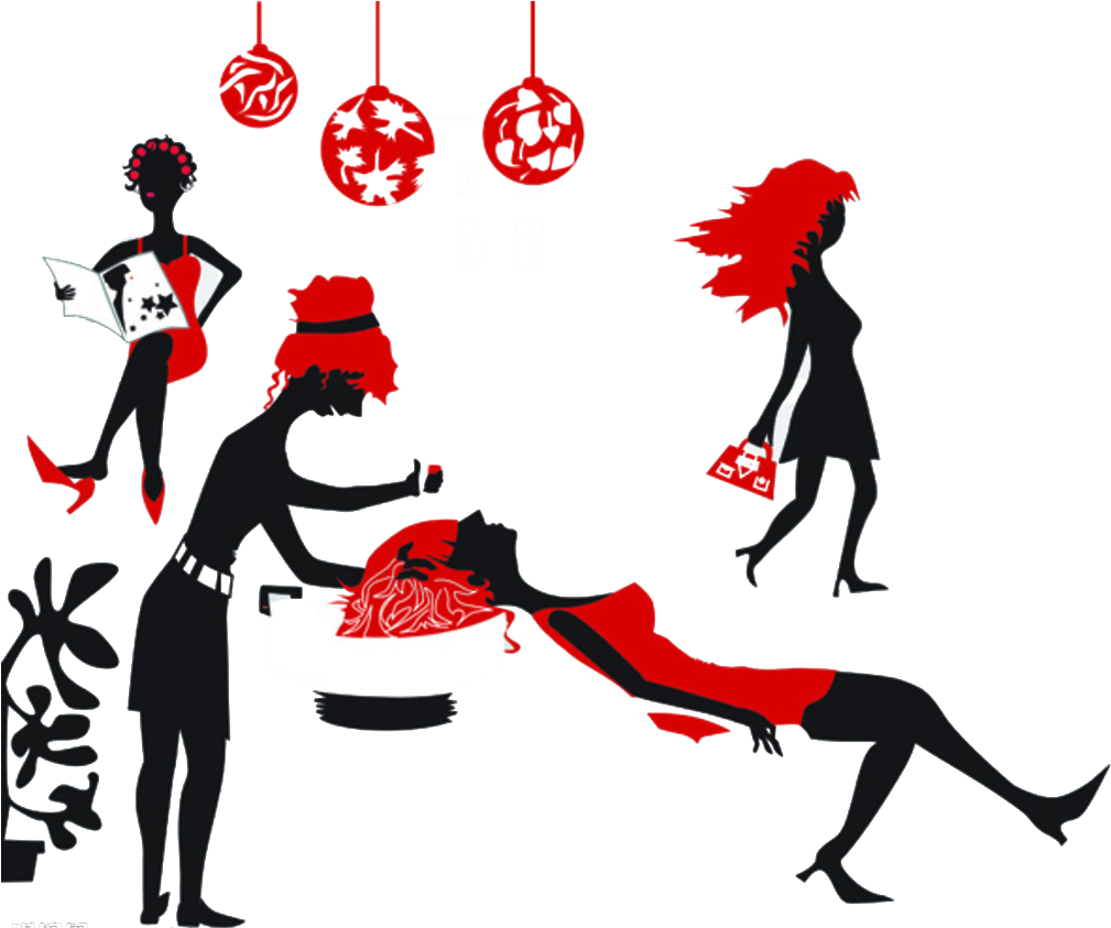 Beauty Parlour Hairdresser Clip Art - Beauty Parlour Hairdresser Clip Art (1024x842)