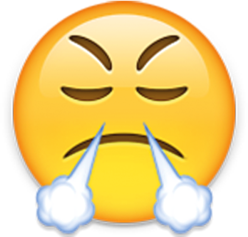 Dieses Emoji Ist Nicht Super-wütend, Sondern Triumphiert - Dieses Emoji Ist Nicht Super-wütend, Sondern Triumphiert (500x500)