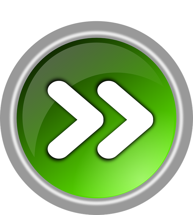 Pfeile Rechts - Double Arrow Button (649x720)