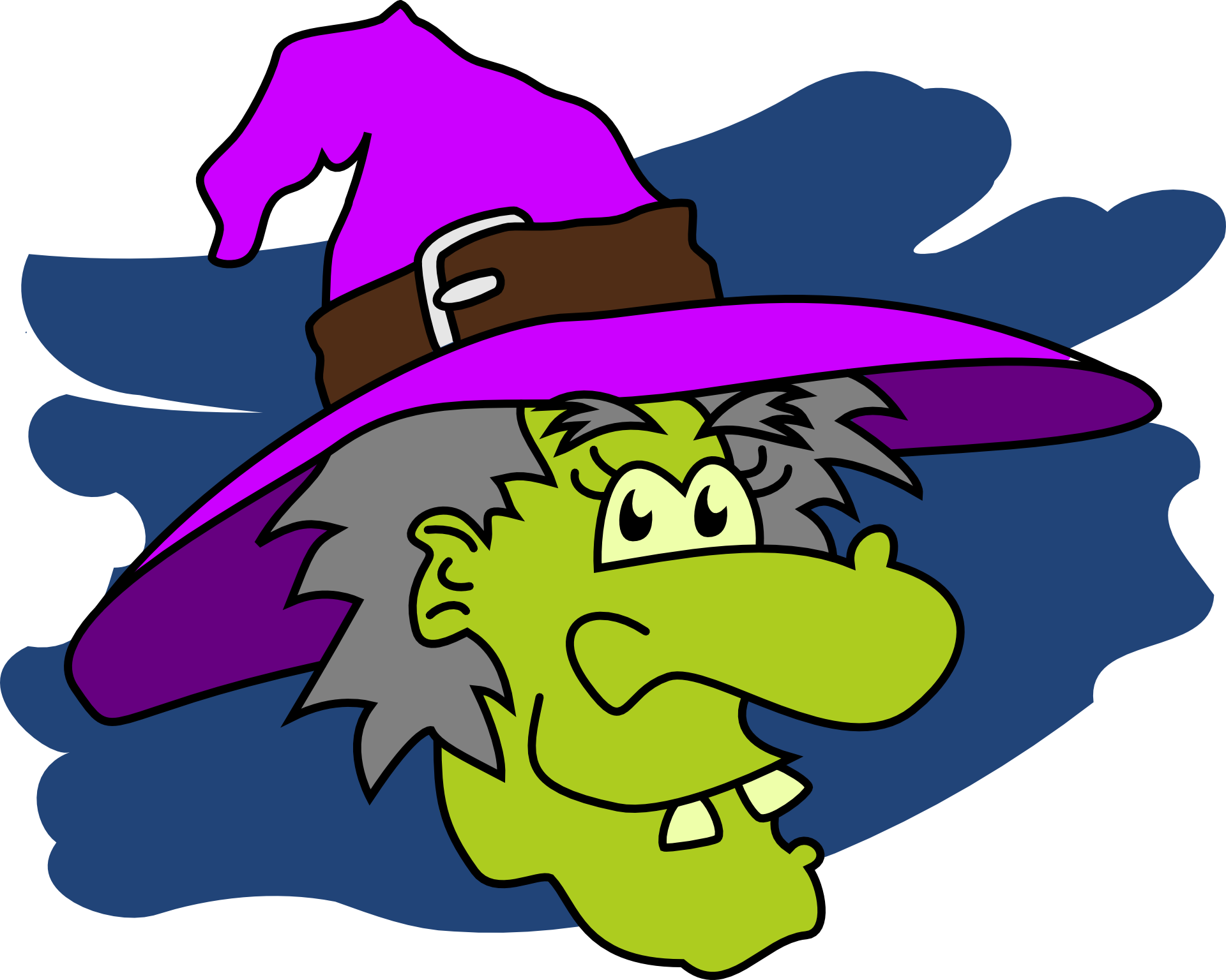 Witch Clip Art (1920x1536)