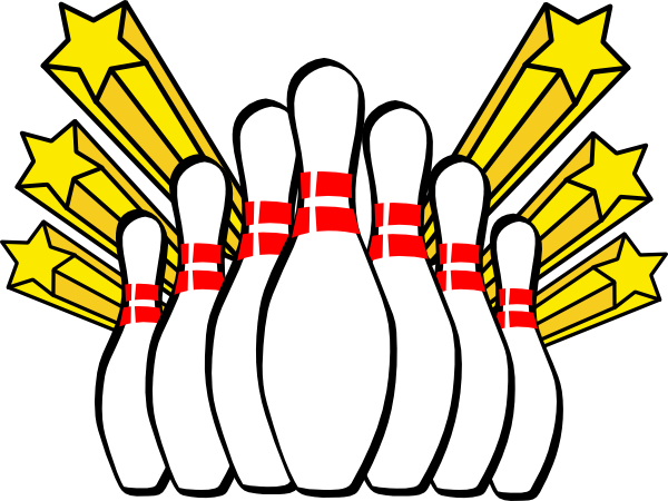 Bowling Bilder - Free Clip Art Bowling (600x450)
