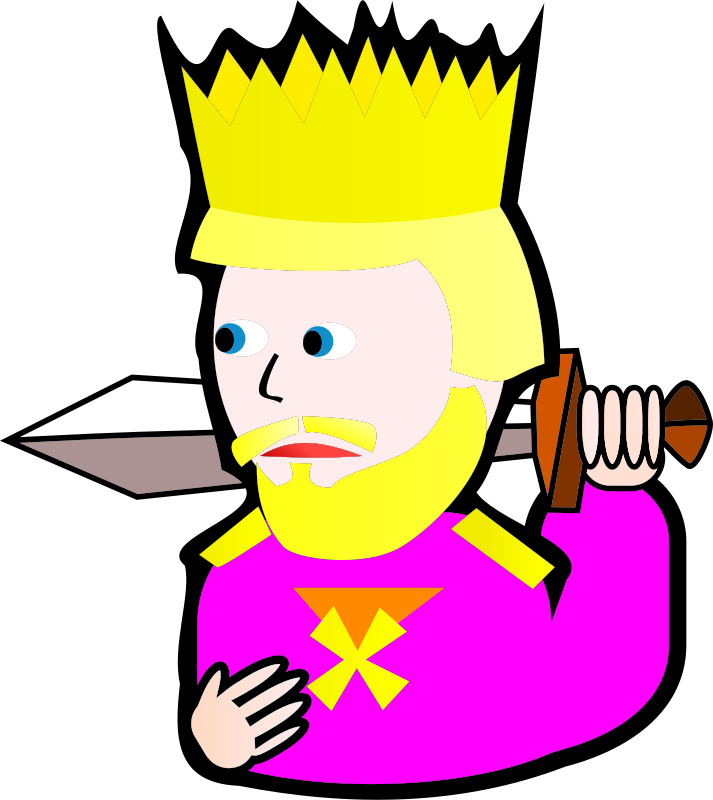 Get Notified Of Exclusive Freebies - King Clip Art (713x800)