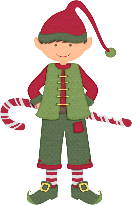 Weihnachts Clipart, Weihnachts Grafiken, Weihnachtszeit, - Christmas Elf (659x1024)
