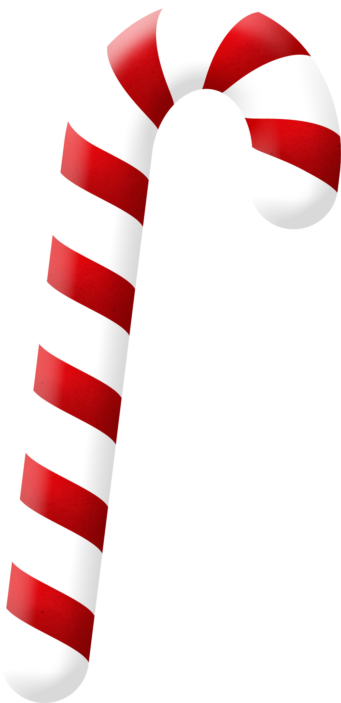 Christmas Candy Cane Clip Art - Christmas Candy Cane (1282x2489)