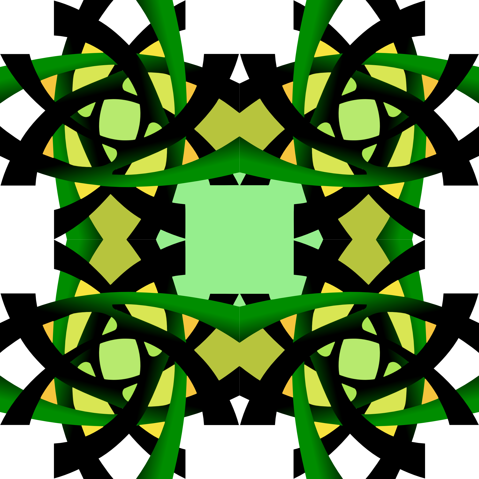 Muster 44 2c Endloskachel - Clip Art (1979x1979)