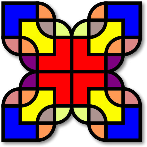 Free Ornament 04 - Design Pattern Shapes (2400x2400)