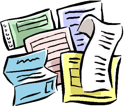 This Is A Useful Forms And Documents Area I've Built - Paperwork Clipart (423x364)