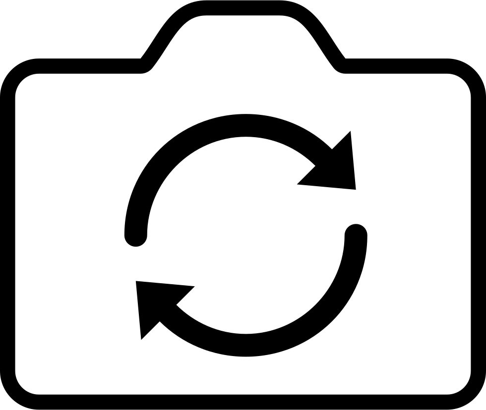 Png File - Free Camera Flip Icon (980x828)