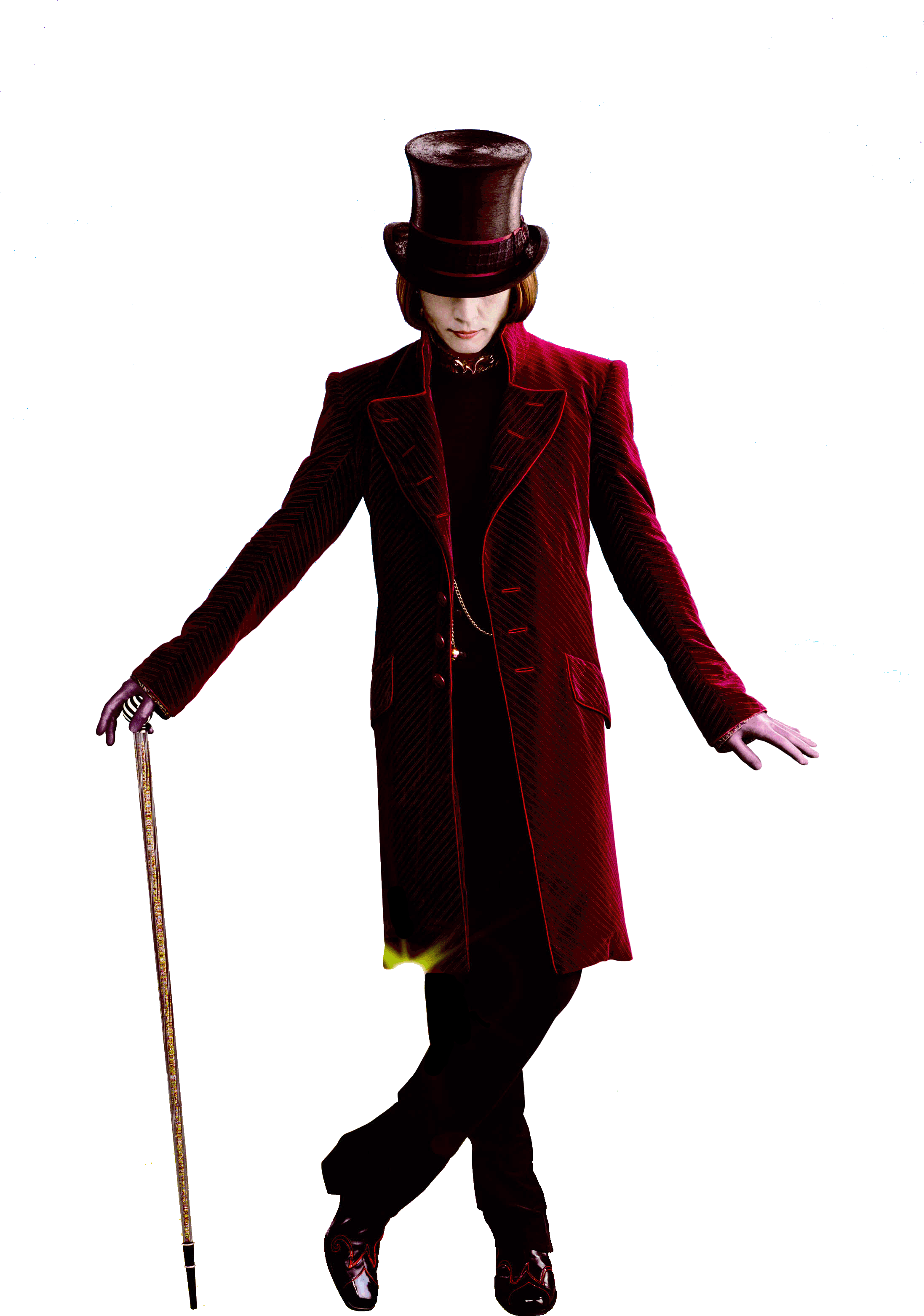 Johnny Deep - Charlie And The Chocolate Factory (2200x3250)