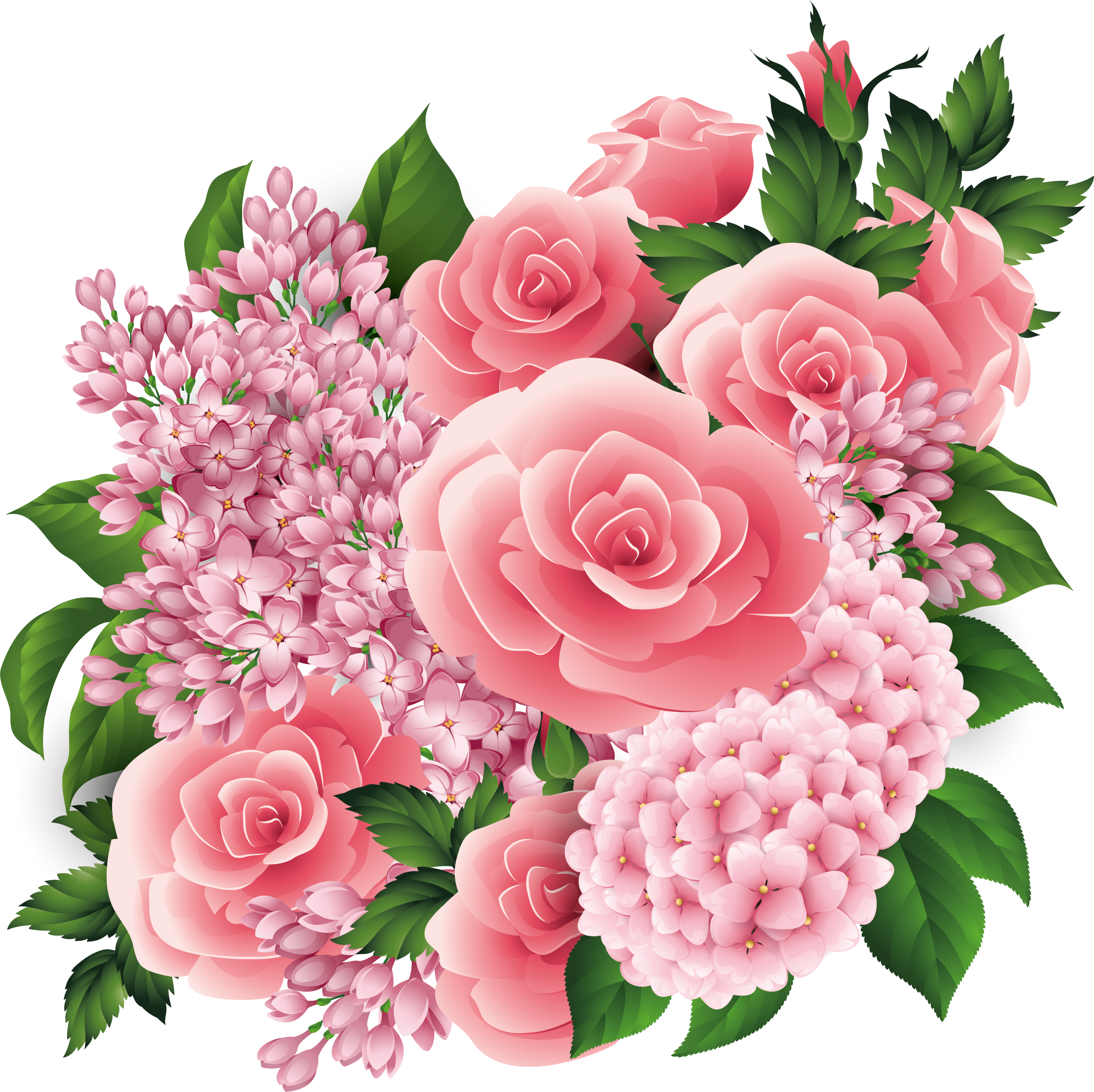 My Design / Beautiful Flowers - Beautiful Rose Design Hd (2439x2434)
