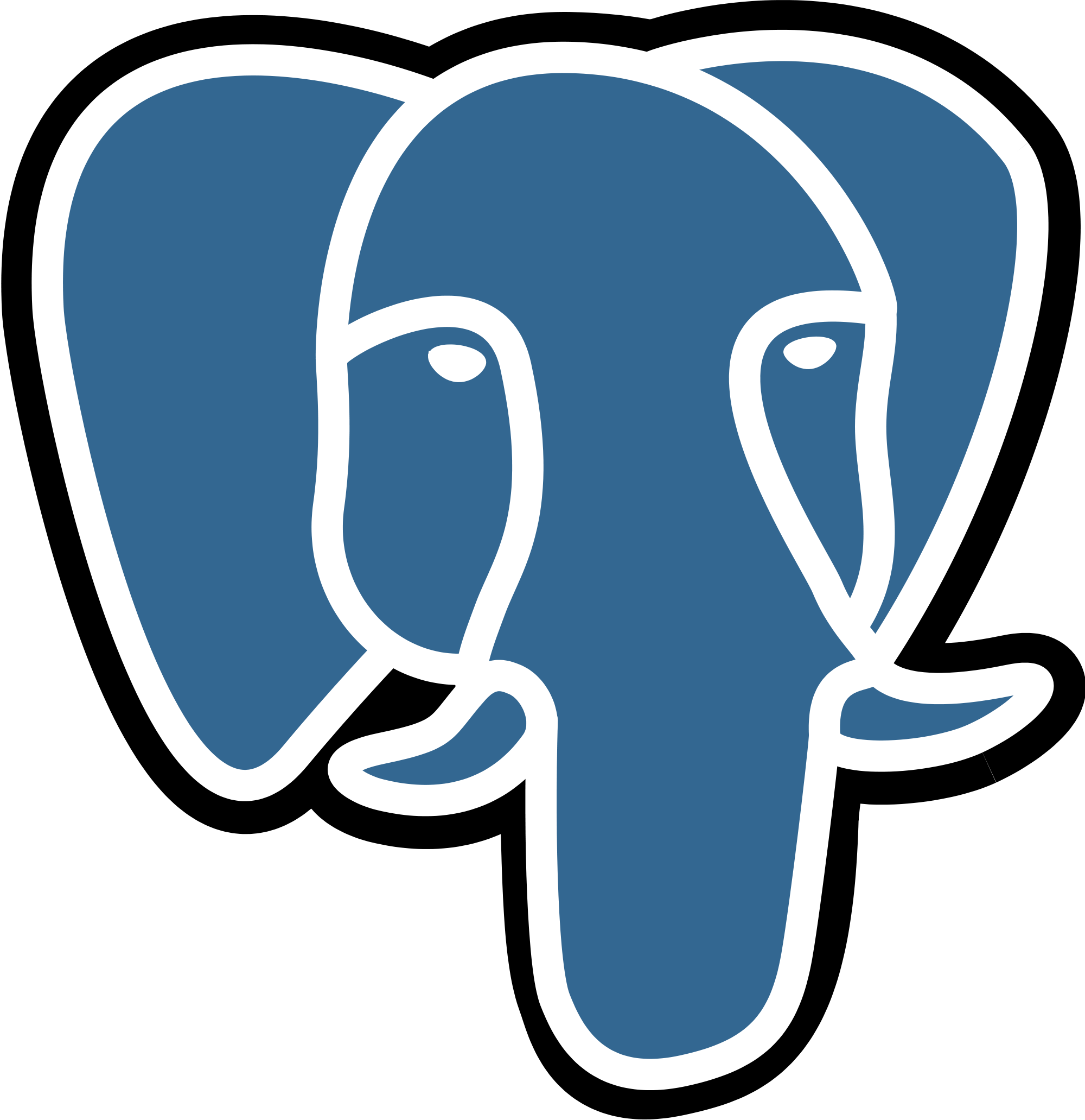 The Best Way To Make An App From Postgresql - Postgres Logo (2000x2063)