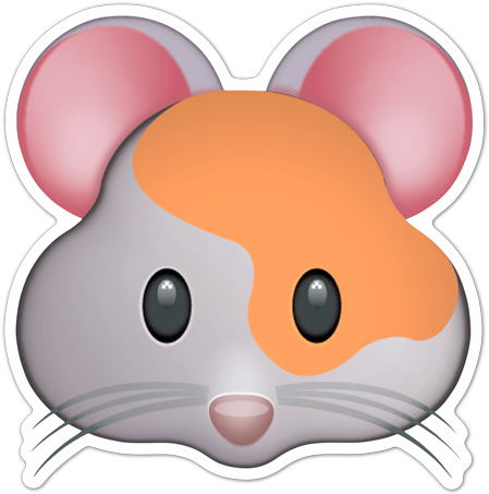Hamster Gesicht - Emoji Hamster (490x490)