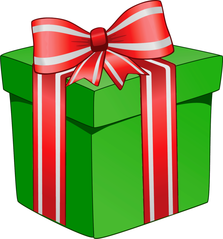 Pin Holiday Presents Clipart - Christmas Gift Clipart (841x900)