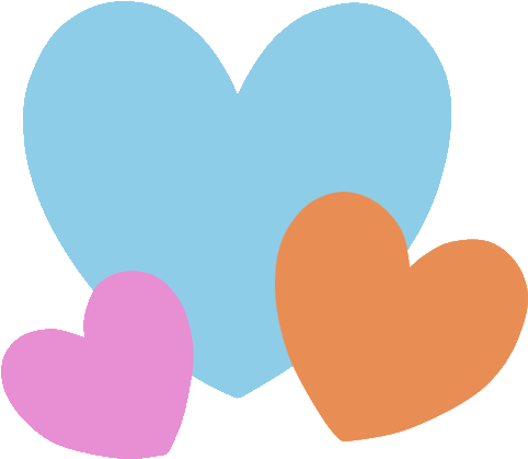 Mushroom Triple Hearts Star Cupcake - Кьютимарки Для Пони Креатора На Телефон (512x512)