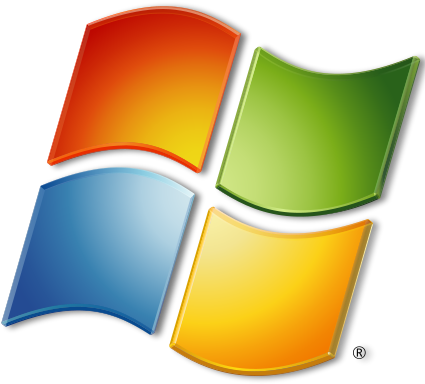 64-bit - Windows Logo Png Transparent Background (429x425)