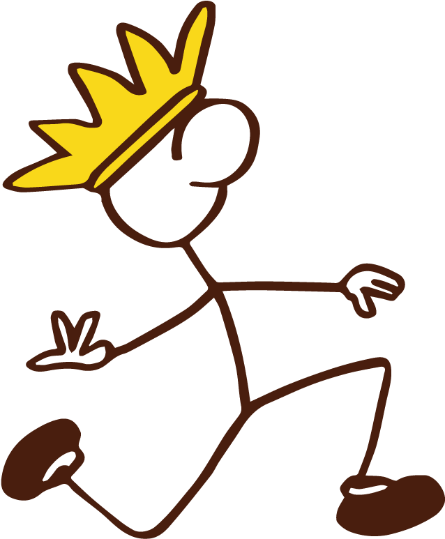 Ein Cooles Design Von Einem König, Dezent Und Stylisch - Strichmännchen König (794x794)