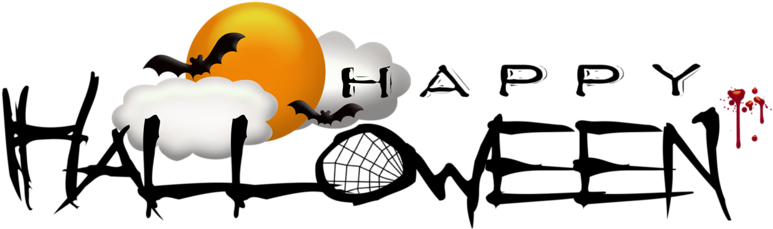 Deco Happy Halloween Png Clipart - Alt Attribute (805x260)