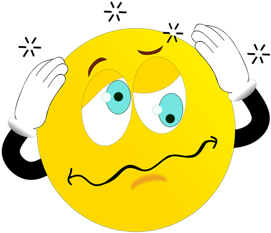 Taumeln, Schwindel, Gleichgewicht - Emoticon Pusing (640x505)