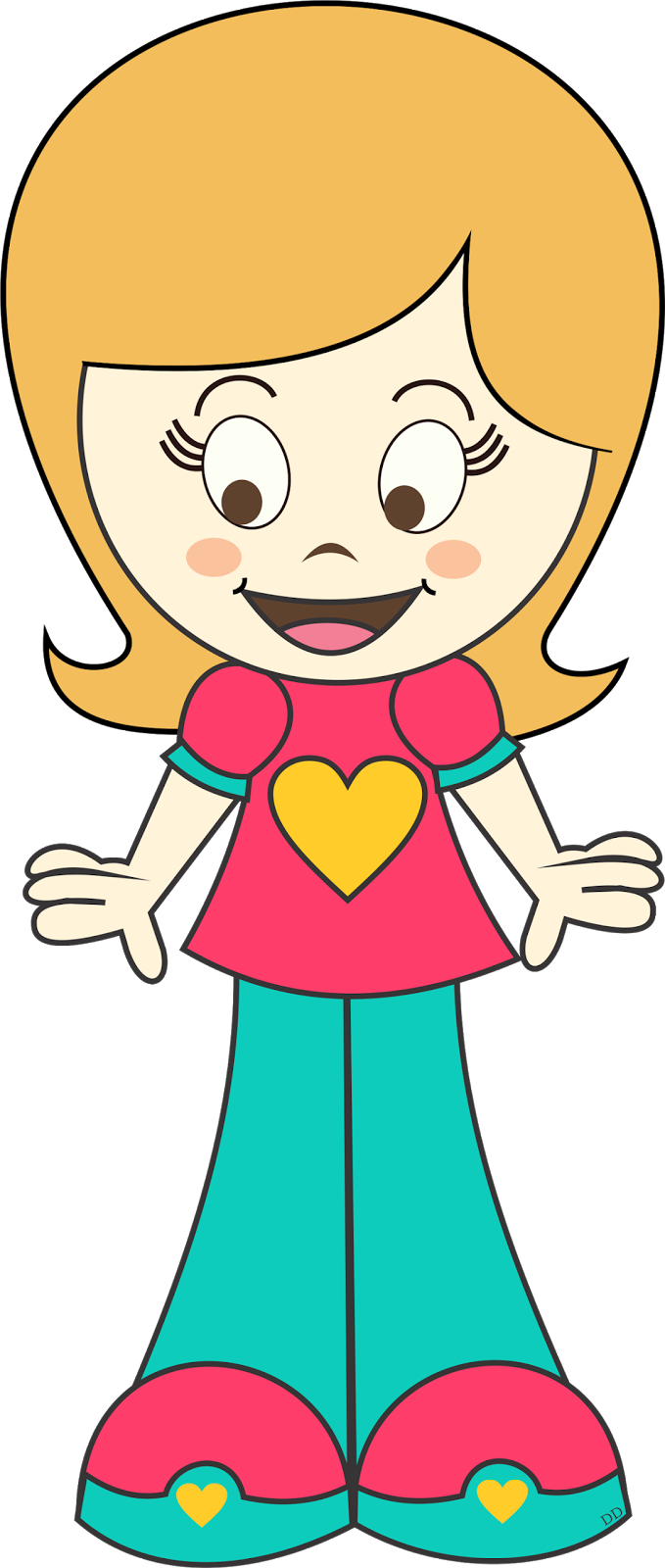 Mascotinhas Gratis Para Seguidoras - Clip Art (679x1600)