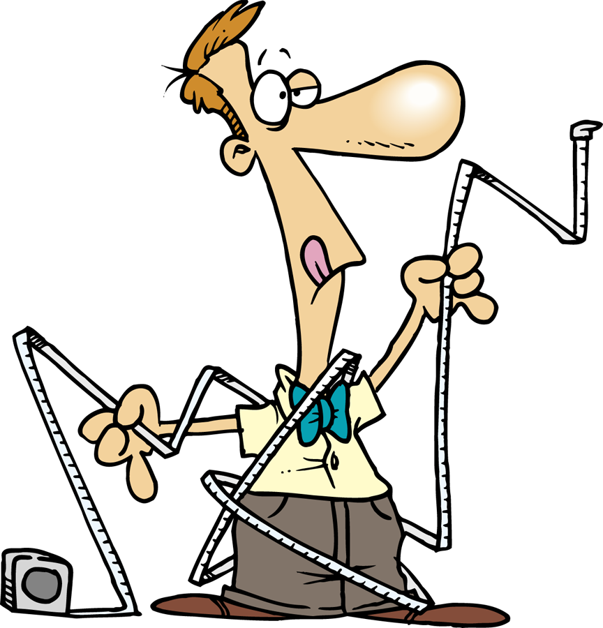 Measurement Tape Measures Cartoon Royalty-free Clip - Measurement Tape Measures Cartoon Royalty-free Clip (864x900)