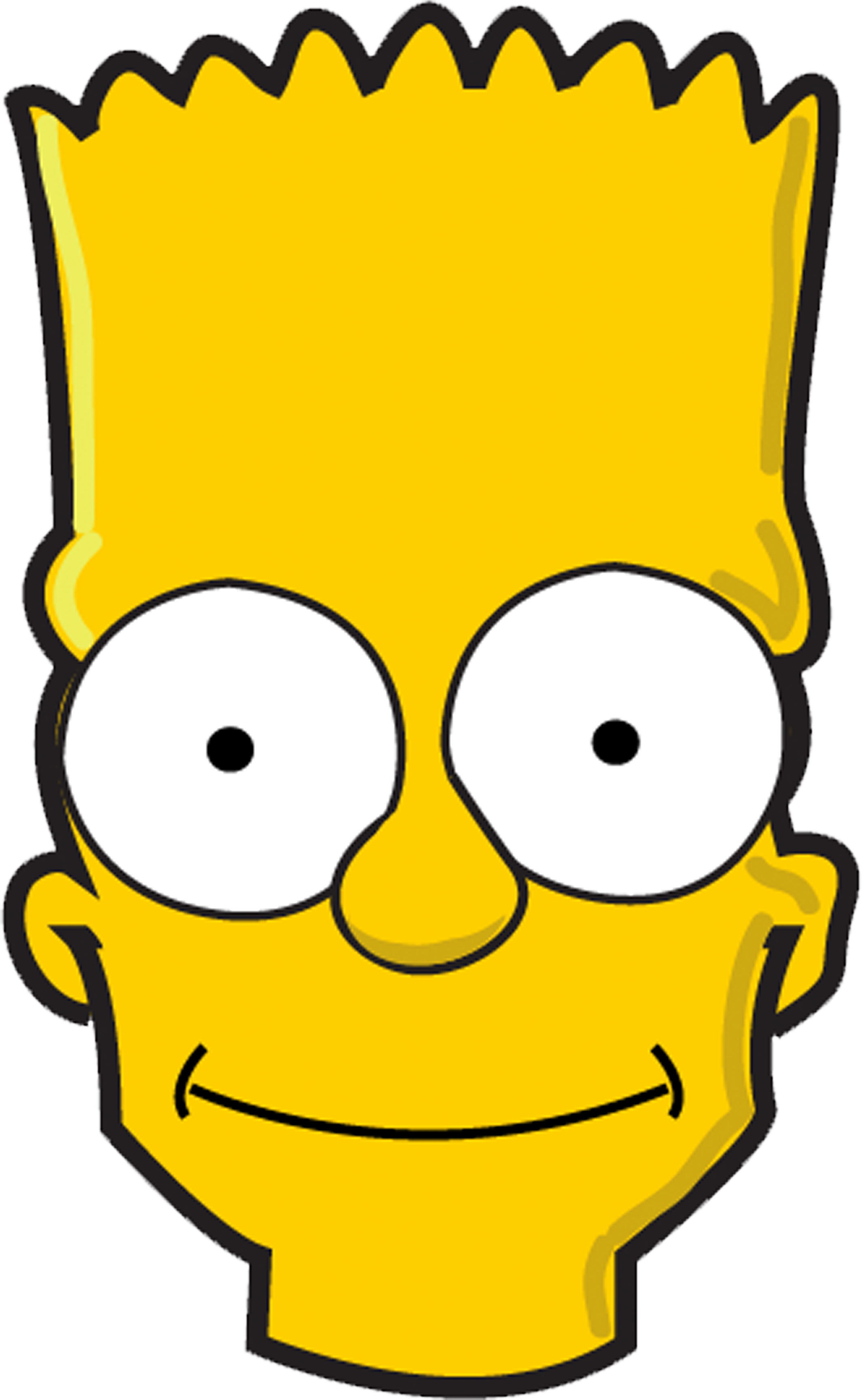 Bart Simpson Png - Bart Simpson Face Png (2480x3508)