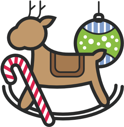 Rudolph, Stock, Ball, Weihnachten Symbol Kostenlos - Christmas Day (512x512)