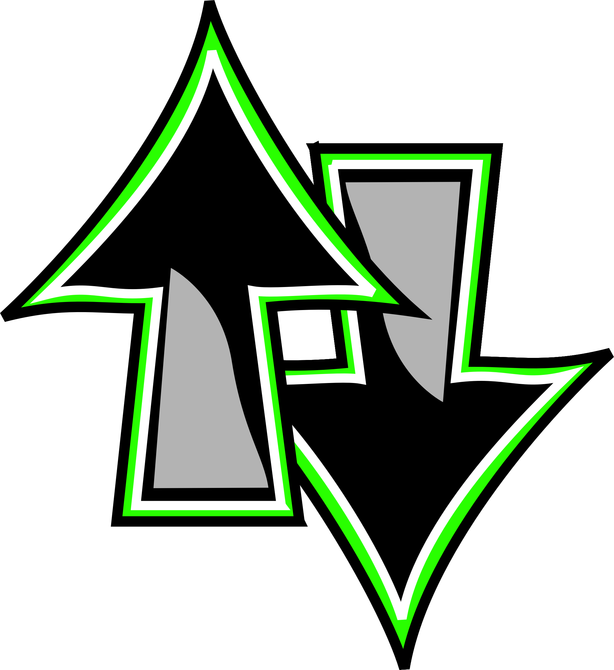 Big Image - Up And Down Arrow (2056x2241)