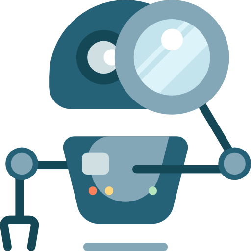 Dotnetcraft - Configurationparser 1 - 0 - - Robot With Magnifying Glass (512x512)