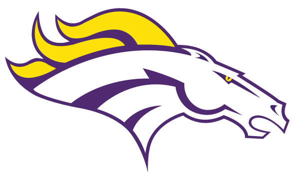 High - Denver Broncos Logo Png (612x359)