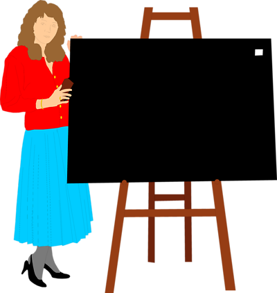 Teacher Clipart Transparent - Teachers Clipart No Background (400x422)