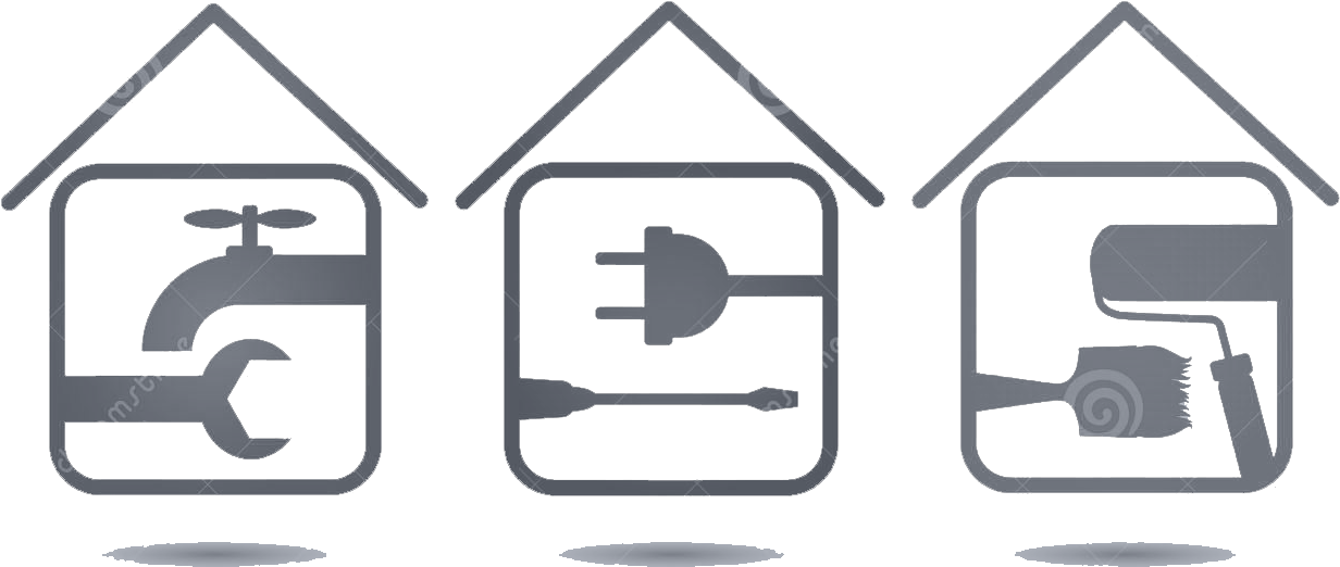 14 Home Construction Icons Images Icons Stages Of Building - House Repairs Icons Png (1300x618)