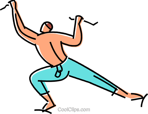 Rock Climber Working His Way To The Top Royalty Free - Climbing (480x371)