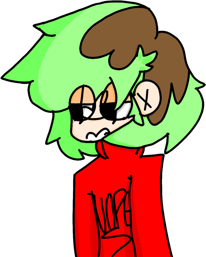 Transparent Character Thing By - Drawing (752x1063)