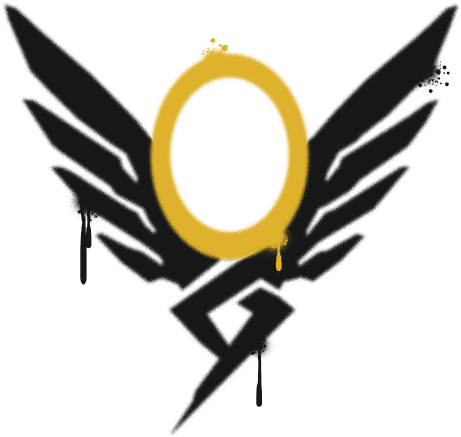 File Spray Valkyrie Christmas - Mercy Overwatch Logo Png (512x512)