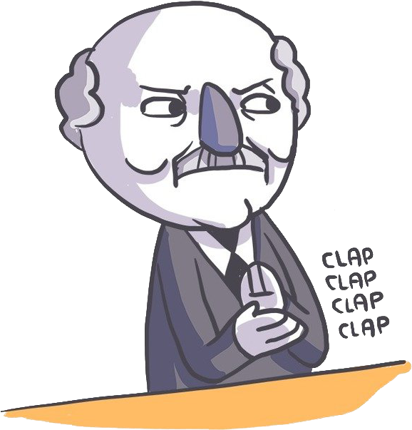 Clip Art Freeuse Library You Really Shouldn T Make - Clap Clap Clap Owlturd (609x619)