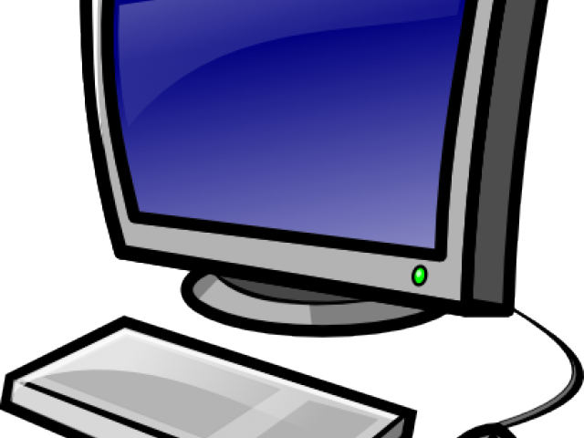 Laptop Clipart Computer Login - Computer Clipart Transparent Background (640x480)