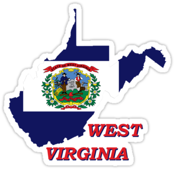 West Virginia State Flag - West Virginia Flag 5 X 8 Feet Nylon (375x360)