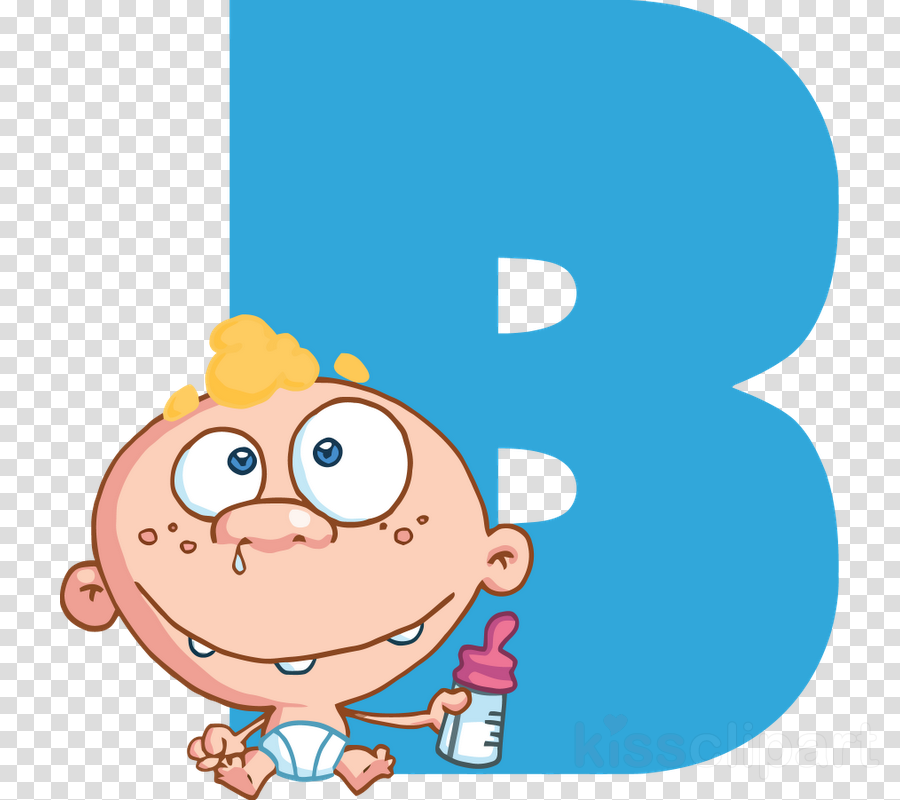 B Letter Cartoon Clipart Cartoon Alphabet - B Letter For Baby (900x800)