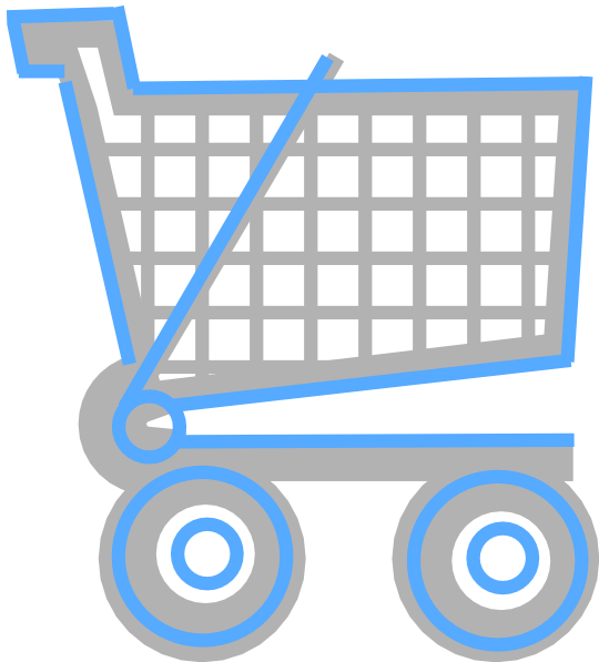 Shopping Cart Clip Art (540x597)