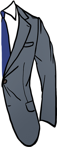 How A Suit Should Fit Fitted Shoulders - Suit (414x520)