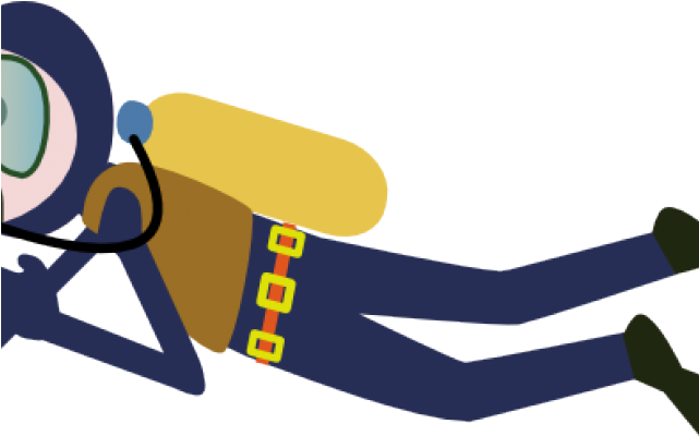 Scuba Diver Clipart Png (640x480)