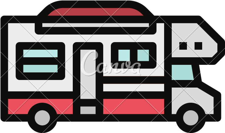 Camper Transport Van Recreational Vehicle Icon - Recreational Vehicle (800x800)