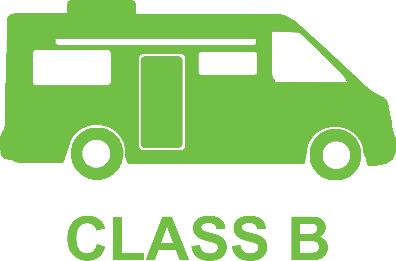 Class B Motorhome - Class A Rv Icon (2100x1124)