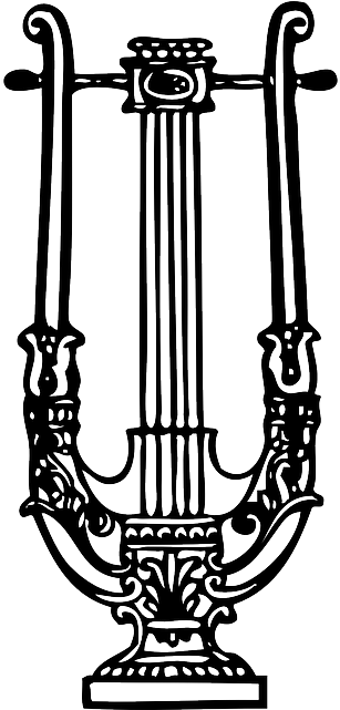 Lyre Clip Art (320x640)
