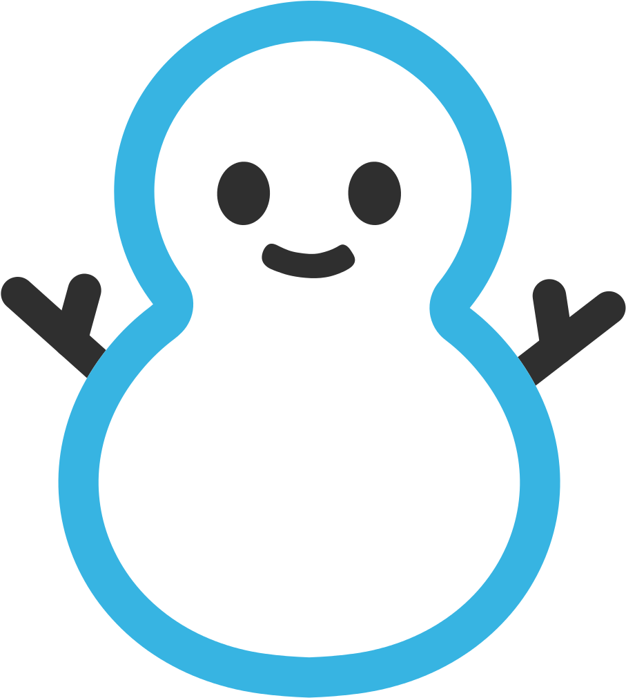 Rivista Letteraria, The Story So Far - Android Snowman Emoji (1024x1024)