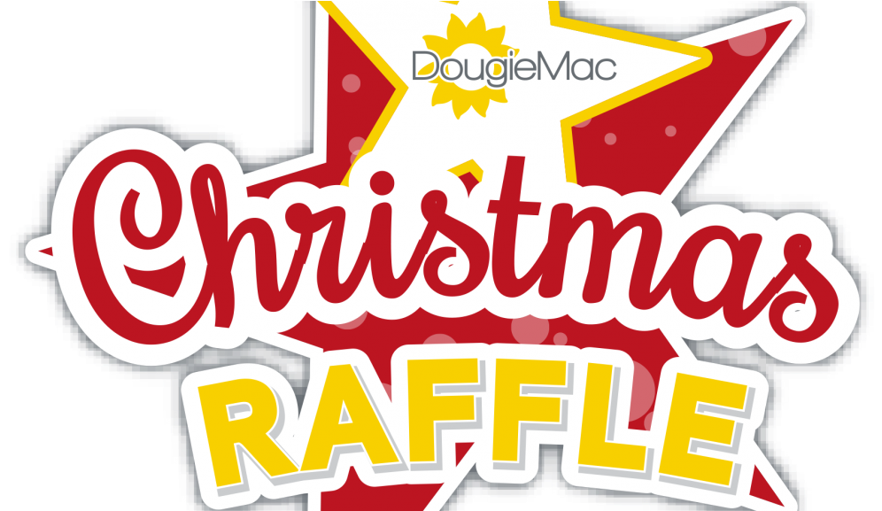 Dougie Mac Launches Christmas Raffle - Christmas Raffle Png (1038x576)