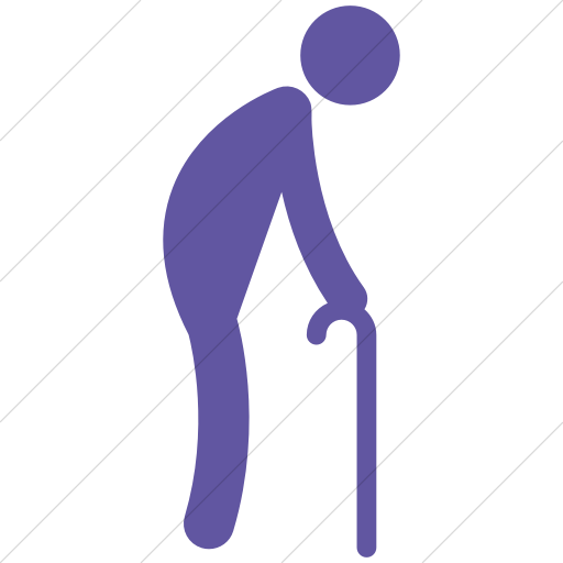 Ocha Humanitarian Icons People Elderly Icon Simple - Old Men Logo (512x512)